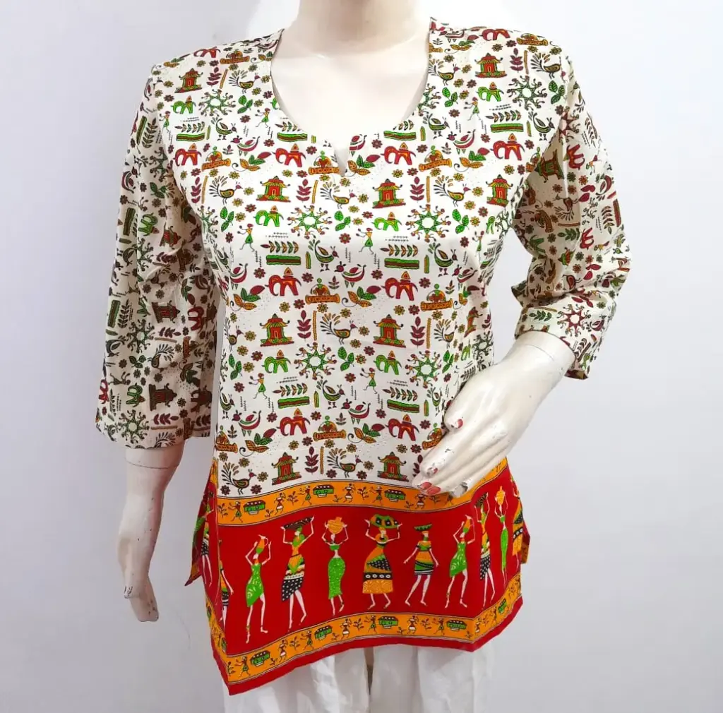 Cotton Short Kurti 