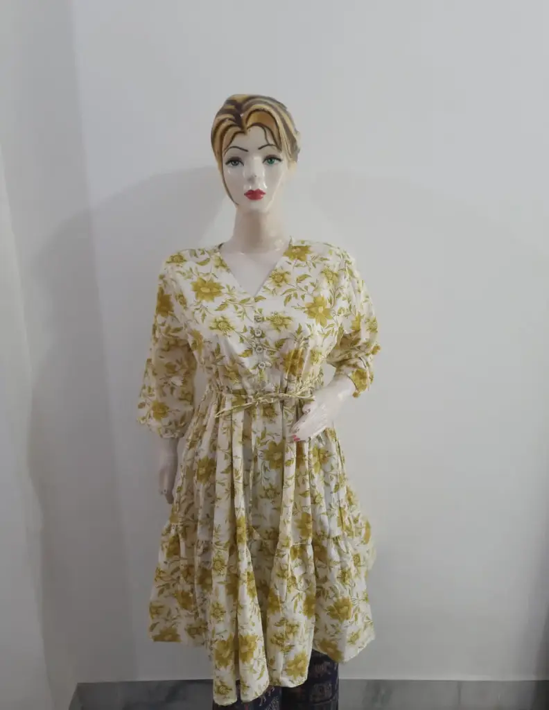 Yellow Cotton - One Piece