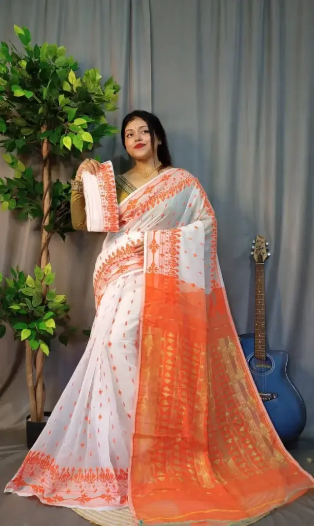 white and orange taat